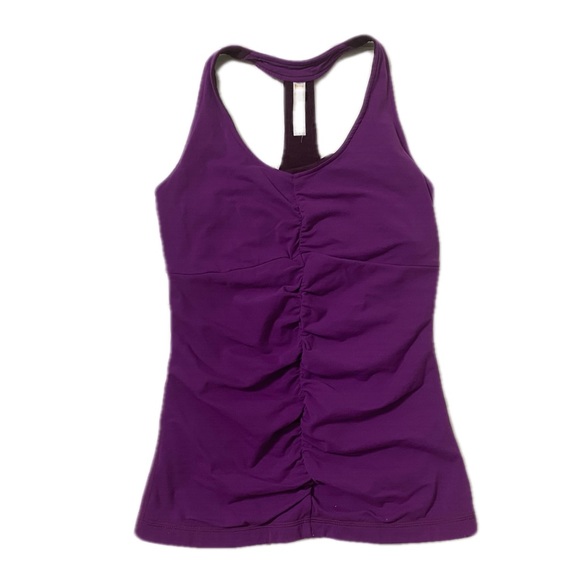 Purple/Magenta workout halter top - Picture 1 of 3